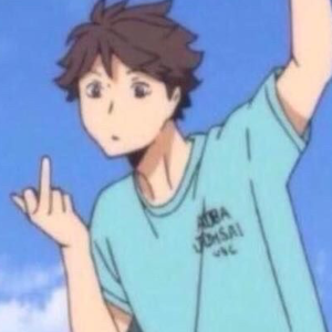 Oikawa_flip emote for Discord