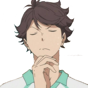 Oikawa_thinking emote for Discord