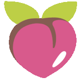 Peach emote for Discord