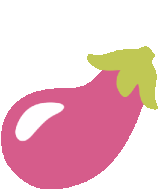 Eggplant emote for Discord