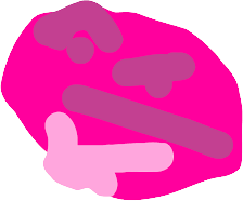pink_thonk emote for Discord