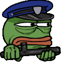 pepe_police emote for Discord