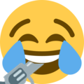 laughing_emoji_gun emote for Discord