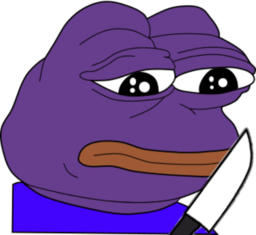 Purple_Pepe emote for Discord