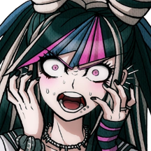 ibuki_mioda_scream emote for Discord