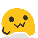 BlobSnowball1 emote for Discord