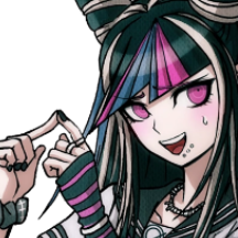ibuki_mioda_nervous emote for Discord