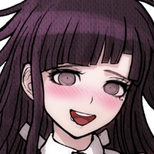mikan_tsumiki_blush_drool emote for Discord