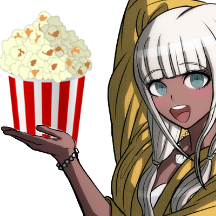 angie_yonaga_popcorn emote for Discord