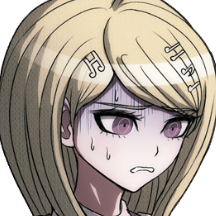kaede_akamatsu_nervous emote for Discord
