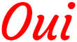 oui emote for Discord