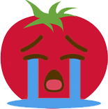 Crying_Tomato emote for Discord