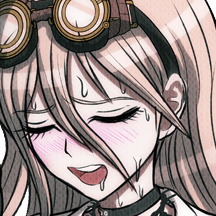 miu_iruma_drool emote for Discord