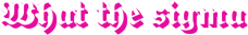 Whatthesigmatext2 emote for Discord