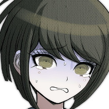 komaru_naegi_scared emote for Discord
