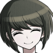 komaru_naegi_smiling emote for Discord