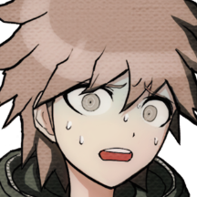 makoto_naegi_scared emote for Discord