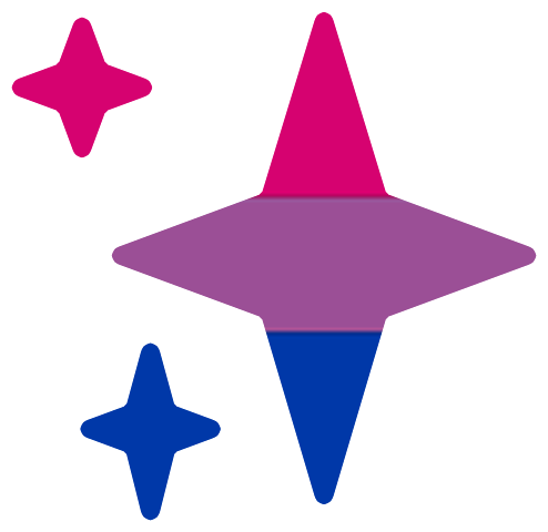 bisexual_sparkle emote for Discord
