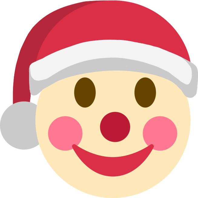 santa_clown emote for Discord