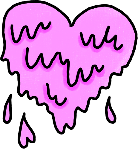 drippy_heart emote for Discord