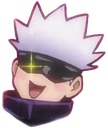 gojou_carefree emote for Discord