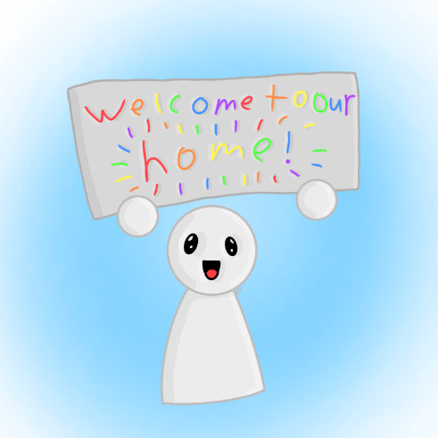 welcome_new_sacrifices_i_mean_children emote for Discord
