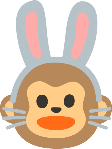 Rabbit_Monkey emote for Discord