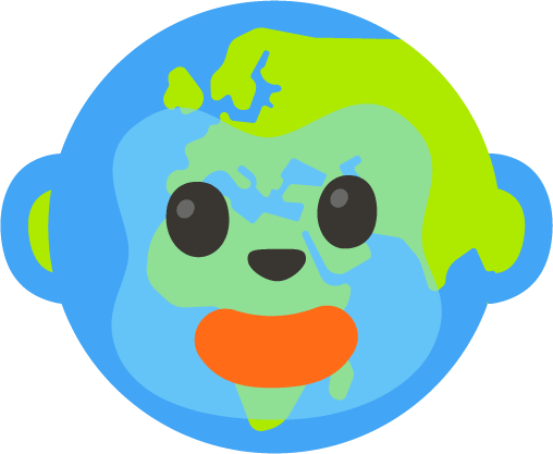 Earth_Monkey emote for Discord