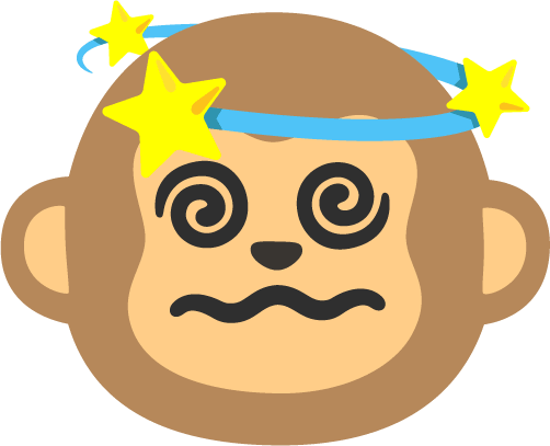 Monkey_Stun emote for Discord