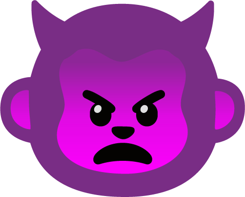 Imp_Monkey emote for Discord