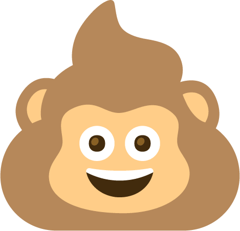 Poop_Monkey emote for Discord