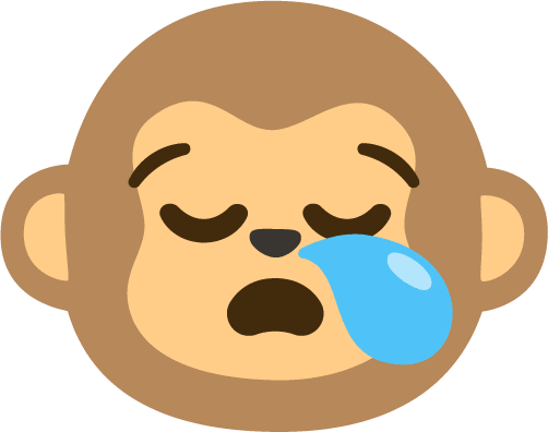 Sleepy_Monkey emote for Discord