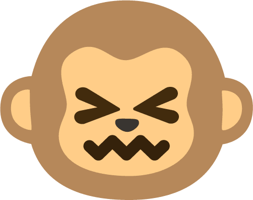Confounded_Monkey emote for Discord