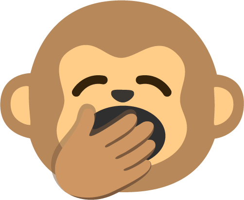 Yawning_Face_Monkey emote for Discord