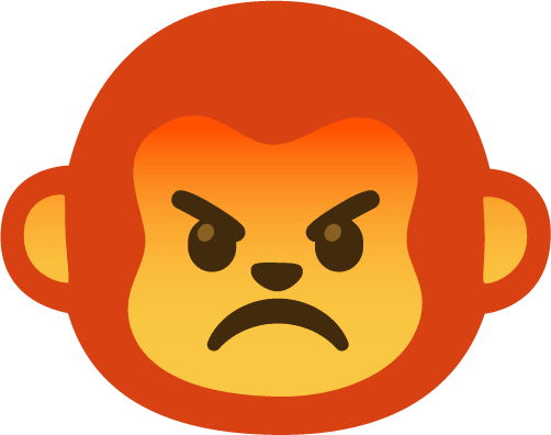 Rage_Monkey emote for Discord
