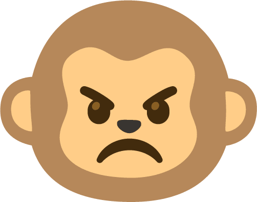 Angry_Monkey emote for Discord