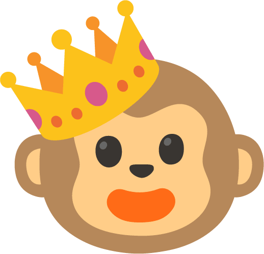 King_Monkey emote for Discord