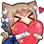 Felix_heart emote for Discord