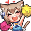 Felix_cheer emote for Discord