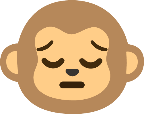 Pensive_Monkey emote for Discord