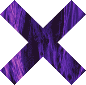 Purple_X emote for Discord