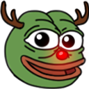 pepe_rudolph emote for Discord