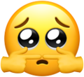 apple_dont_be_shy emote for Discord