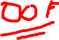 oof_red emote for Discord
