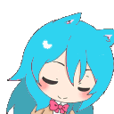 Furry_Dance_Cyan emote for Discord