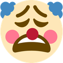clown_bruh emote for Discord