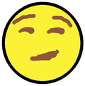 pixelSmirk emote for Discord