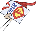 superF emote for Discord