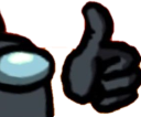 AmongUs_ThumbUp emote for Discord