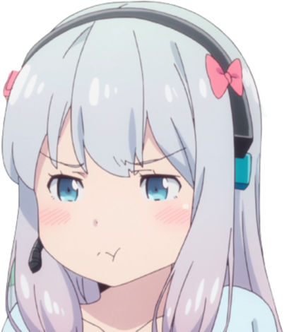 sagiri_angry emote for Discord